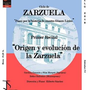 Origen y Evolución de la Zarzuela 19-9-20
