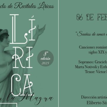 Cartel VII Ciclo Lirica en la Magna. “Humor, crítica y escena”